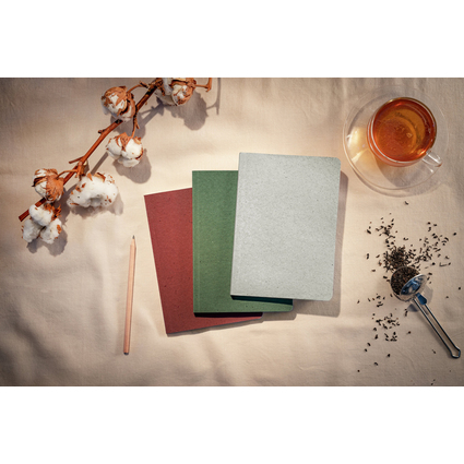 sigel Carnet de notes Re-Up, A5, lign, blanc calcaire
