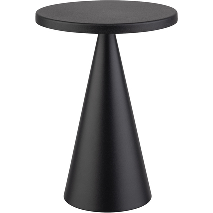 APS Lampe de bureau rechargeable  LED CONE, noir