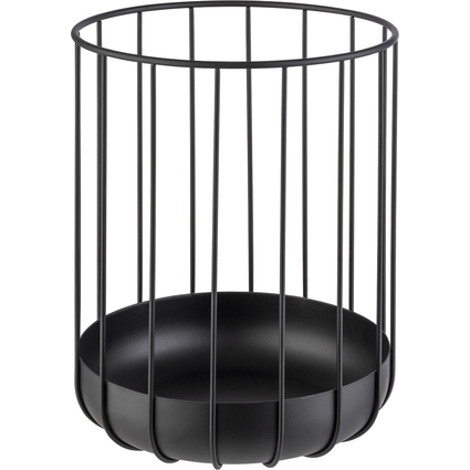APS Corbeille  pain &  fruits URBAN, rond, 225 mm, noir