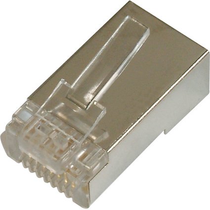 DIGITUS Connecteur RJ45 mle pour cble rond, cat. 5e