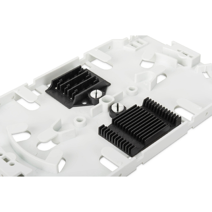 DIGITUS Cassette d'pissure pour 12 fibres optiques, blanc