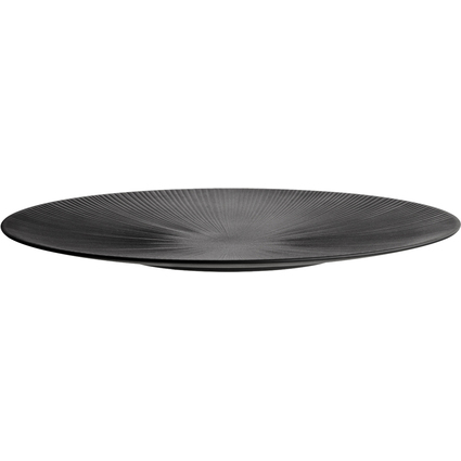 APS Plat de service NERO, rond, diamtre: 500 mm, noir