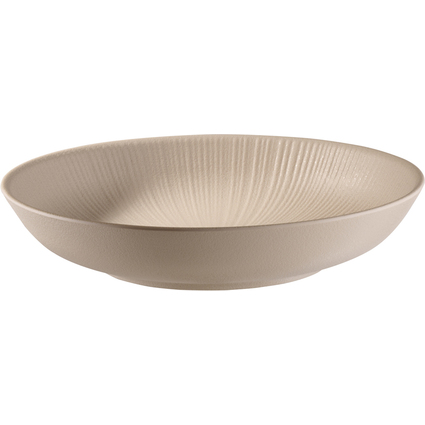 APS Assiette creuse NERO, diamtre: 225 mm, sable