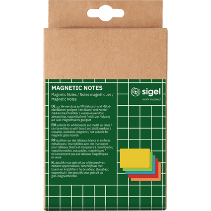 SIGEL Notes aimantes Magnetic Professeur Meet up, assorti