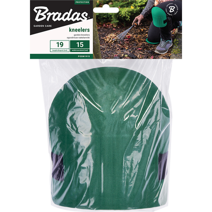 Bradas Genouillre de protection, 2 pices, vert