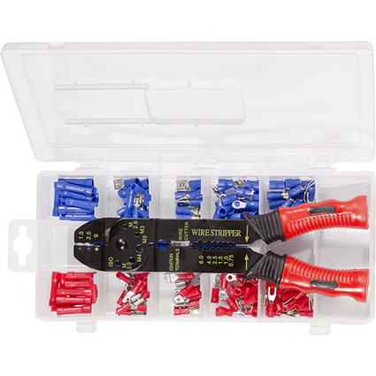 LogiLink Pince  sertir avec assortiment de cosses