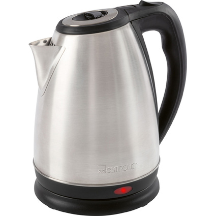 CLATRONIC Bouilloire WKS 3830, sans fil, 1,7 L, inox