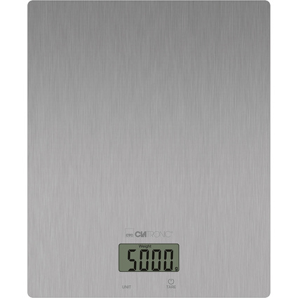 CLATRONIC Balance de cuisine KW 3821, inox