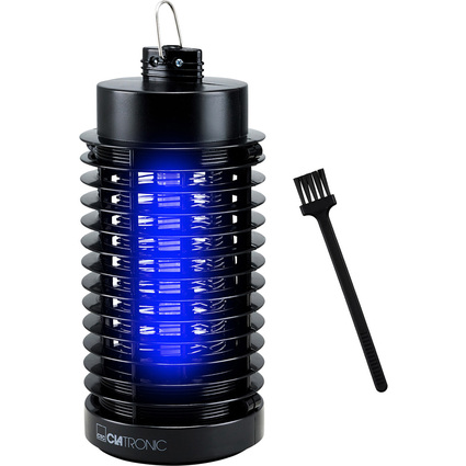 CLATRONIC Lampe anti-insectes ISL 3823, noir