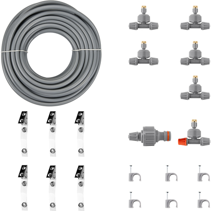 Bradas Kit d'arrosage par aspersion WHITE LINE, 8 m