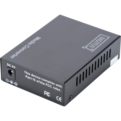 DIGITUS Convertiseur mdia, 10 Gigabit, 1x RJ45 / 1x SFP