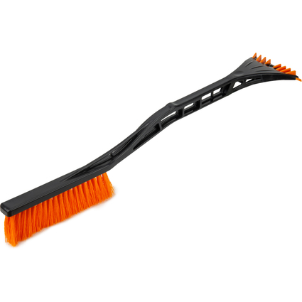 Bradas Gratte-givre avec balai  neige, 600 mm, noir/orange