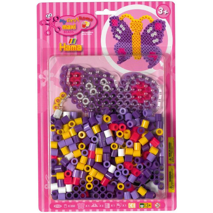Hama Perles  repasser maxi "Papillon", sous blister