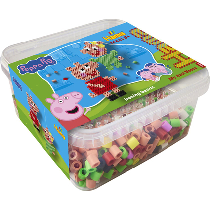 hama Perles  repasser maxi + Plaque "Peppa & sa soeur"
