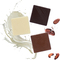 HELLMA Mini-tablette de chocolat belge, dans un carton