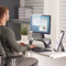 Fellowes Support moniteur TFT/LCD Smart Suites, noir/argent