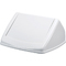 DURABLE Poubelle DURABIN SQUARE 40, forme carre, blanc