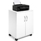 DURABLE Desserte de bureau "74/53", ferm, 3 compartiments