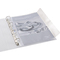 Oxford pochettes XXL, format A4, PP, 0,09 mm, chagrine