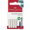 FABER-CASTELL Combination gomme-taille-crayons, rouge / bleu