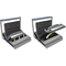 Fellowes Perforelieur  peigne plastique Galaxy 500, argent,