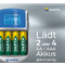 VARTA Chargeur LCD Charger, avec adaptateur