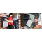 WEDO Cendrier mural avec toit de protection, en tle d'acier