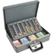 WEDO Coffret-caisse  monnaie Maxi, en tle d'acier, gris