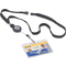 DURABLE Lacet textile 10 avec enrouleur, noir