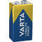VARTA Pile alcaline Longlife Power, E-Bloc (9V/6LR61)