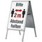 magnetoplan Chevalet publicitaire SP, A2, argent/argent