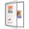 nobo Vitrine d'affichage Premium Plus, fond en mtal, 12x A4
