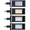 MAUL Lampe de bureau  LED MAULprimus, dimmable, argent/noir