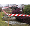 tesa Signal Bande de scurit, non adhsif, rouge / blanc
