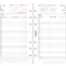 CHRONOPLAN Tagesplan 2026, 1 Tag/1 Seite, Midi, 96 x 172 mm