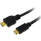 LogiLink Cble HDMI, A mle - mini C mle, 1 m