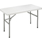 SODEMATUB Table pliante YCZ-122 en plastique, gris clair