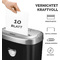 Fellowes destructeur de documents Powershred 53C, noir,coupe