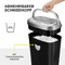 Fellowes destructeur de documents Powershred 53C, noir,coupe