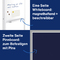 magnetoplan tableau univ., (l)750 x (L)1.200 mm, feutre bleu