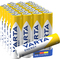 VARTA Pile alcaline Energy, Micro (AAA/LR3), pack de 24