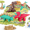 FIMO kids Kit de modelage Form & Play "Dino", niveau 2