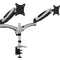 DIGITUS Bras pivotant pour moniteurs LCD/LED Dual, avec