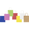folia Sac en papier kraft, 180 x 80 x 210 mm, assorti