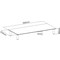 DIGITUS Support pour cran, verre, blanc