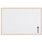 Bi-Office Tableau blanc, cadre en bois, (L)900 x (H)600 mm