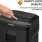 Fellowes Destructeur de documents Powershred 10M, noir