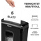 Fellowes Destructeur de documents Powershred 6M, noir