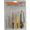 BRDER MANNESMANN Kit de cutters, 3 pices, noir / jaune