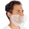 HYGOSTAR Couvre-barbe en PP non tiss, taille unique, blanc